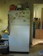  GE White Texture 11 cu. ft. Refrigerator