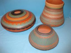 Navajo Anderson Smith Pottery Vases