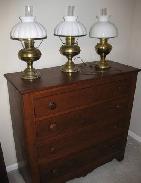 Cherry 1850s 4-Drawer Graduated Chest