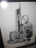 Bill Brown 1973 Pencil Drawing