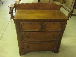  Victorian Walnut Commodes