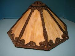 Deco Slag Panel Lamp Shade