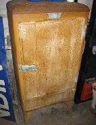 Frigidaire Antique Metal Ice Box 