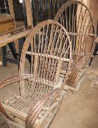 Willow Bent Wood Patio Furniture Set