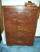 Pine Carved Bedroom Set
