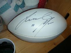 Olindo Mare Autographed Football 