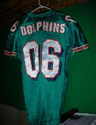  Miami Dolphins Autographed Jersey