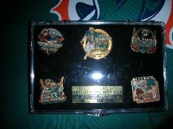 Dan Marino Hall of Fame Edition Pin Set 