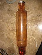 Pink Depression Glass Rolling Pin