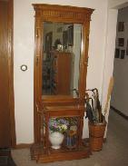 Modern Oak Hall Stand