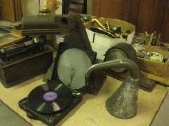 Large Collection of Phonograph Parts