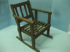 Oak Child's Rocking Chair 