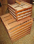 Wooden Egg Crates
