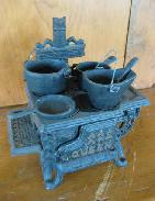 Queen Cast Iron Miniature Cookstove