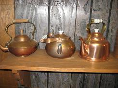 Copper Tea Pots
