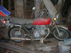 1976 Honda 400 Four Super Sport Motorcycle