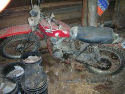 1974 Honda 125 Moto Cross Cycle