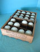 John G. Elbs Star Wooden Egg Carrier