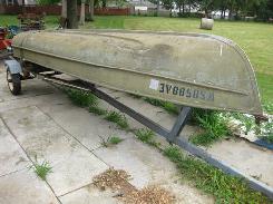 Aluminum 14' V-Hull Boat
