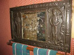 Civil War Soldier Embossed Mirror