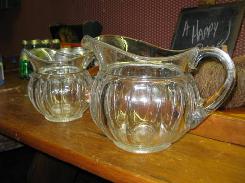 Heisey Glass Pitchers