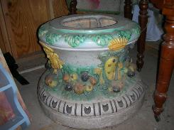 Italian Ceramic Garden Base 