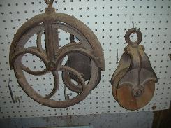 Cast Iron & Wood Pulleys