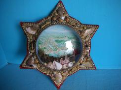 Shell Art Dome Glass Century of Progress World's Fair Aerial View Map