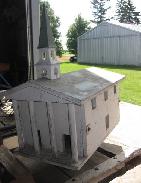 Folk Art Church Bird House