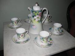 Nippon Handpainted Chocolate Set