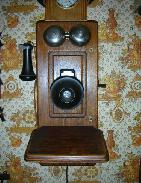 Oak Wall Telephone