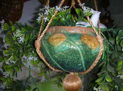   Roseville Sunflower Jardiniere