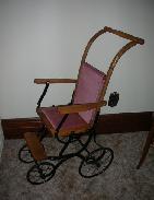 Oak Child's Folding Stroller 