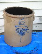 Salt Glaze 6 gal. Beehive Crock