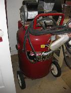 Coleman Powermatic 5 h.p. Upright Port. Air Compressor