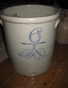  Red Wing 6 Gal Elephant Ear Crock