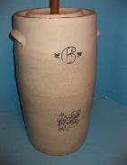 Western Stoneware  6gal Butter Churn