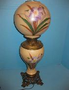Painted Parlor Lamp