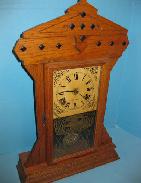 Seth Thomas U.S. Fleet Around The World Oak Clock