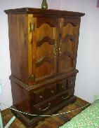 Rustic Pine Armoire