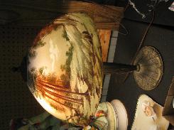 Jefferson Hand Painted Shade Table Lamp