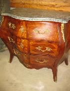 French Marble Top Bombay Chest