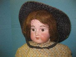 Kestner Bisque Socket Head Doll 