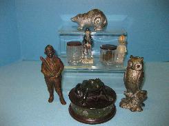 Opossum & Cast Iron Banks