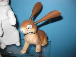 Brown Character Bunny Candy Container