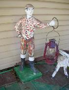 Concrete Lawn Jockey