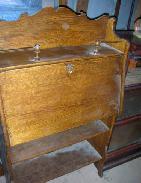 Oak Ladies Slant Front Desk