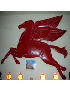 Early Tin Embossed Mobile Pegasus 