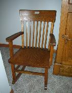 Mission Oak Childs Rocker