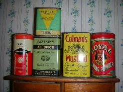 Advertising Tins & Bottles